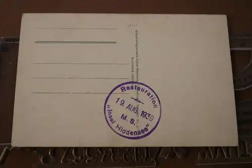 tolle alte Karte  Spezial-Wanderkarte Insel Rügen 1939 