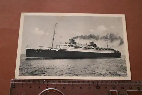 tolle alte Karte - Schnelldampfer Bremen der Nordd. Lloyd 