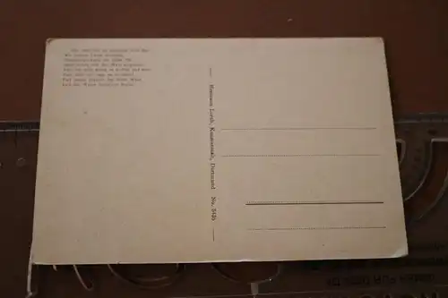 tolle alte Karte - Ansicht Carlshafen 20-30er Jahre 