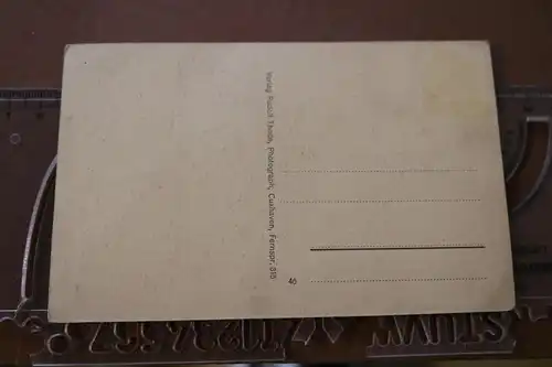 tolle alte Karte - Leuchtturm Helgoland 20-30er Jahre 