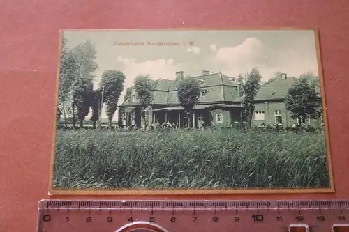 tolle alte Karte - Kinderheim Nordkirchen i.W. 20-30er Jahre