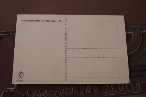 tolle alte Karte - Kinderheim Nordkirchen i.W. 20-30er Jahre