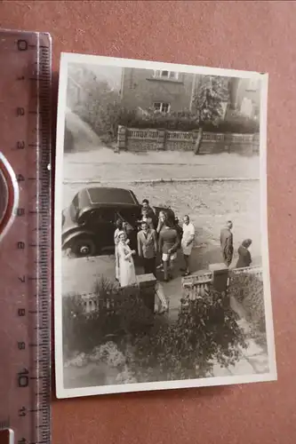 altes Foto - Personengruppe, Schwester, Oldtimer, Dühnen 1948