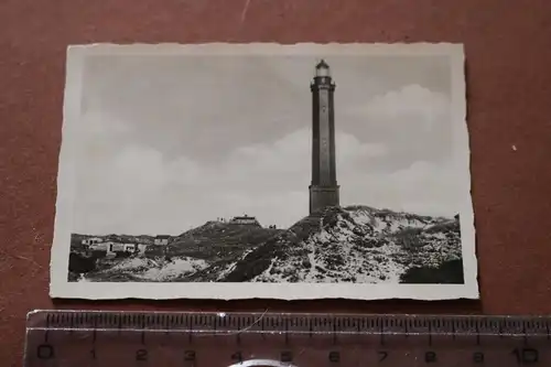 tolles altes Foto - Leuchtturm Norderney - 30-40er Jahre