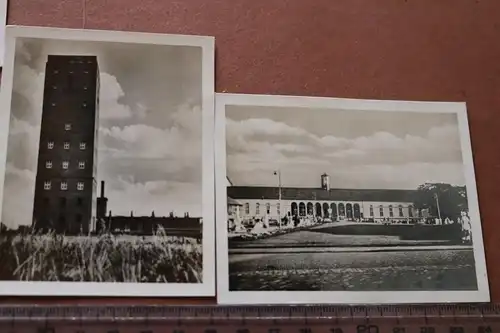 vier alte Kauffotos Kleinbildserie - Norderney 30-40er Jahre