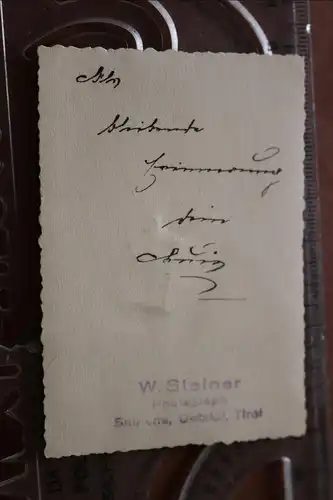 altes Ausweisfoto ?? Portrait eines Soldaten - Tiroler Gegend 
