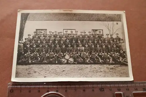 alte Fotokarte - Soldatenkorps 1.reit.Battr. AR.6 Verden Aller