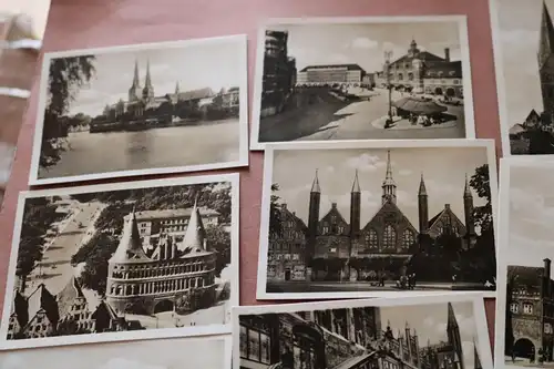 16 alte Kauffotos - Lübeck -  30-50er Jahre ?