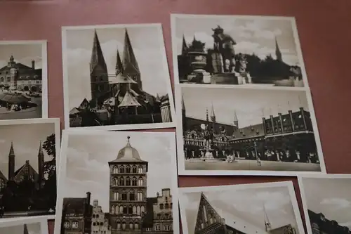 16 alte Kauffotos - Lübeck -  30-50er Jahre ?