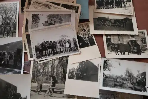 117 tolle alte Fotos - Soldat der Kavallerie - Pferde usw.
