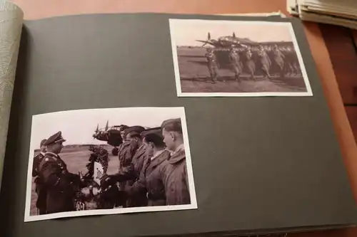 altes Album 59  Repro -Fotos Luftwaffe Immelmann Geschwader ?? Repro !!!!!