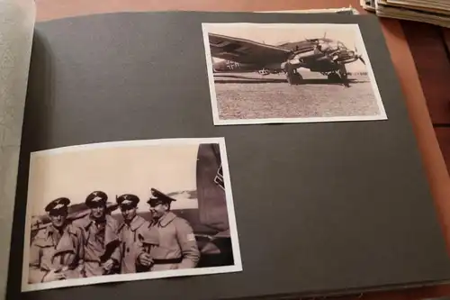 altes Album 59  Repro -Fotos Luftwaffe Immelmann Geschwader ?? Repro !!!!!