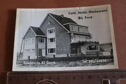 tolles altes Foto ?  Hotel Bij Ford - Sledderlo 82 Genk Belgien - Alter ?