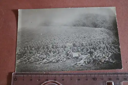 tolles altes Gruppenfoto - Landwehr-Infanterie-Regiment Nr. 123