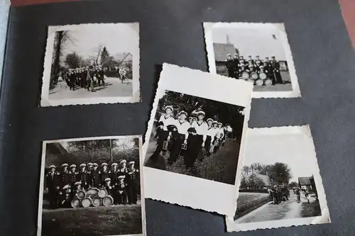 tolles altes Album - 137 Fotos - Familie - Marine Musikkorps ?? 20-60er Jahre 