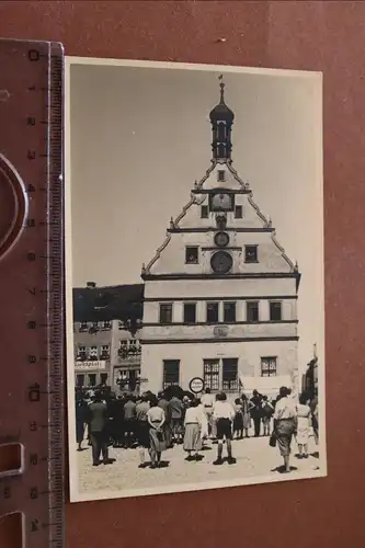 tolles altes Foto altes Rathaus von Rothenburg  30-50er Jahre ?