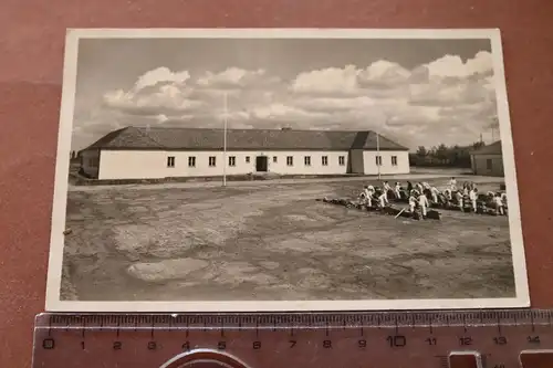 tolle alte Karte - Lehrbaustelle Franken  - Nürnberg - 1942