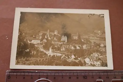 tolles altes Foto - Stadansicht von Hirsau  1920