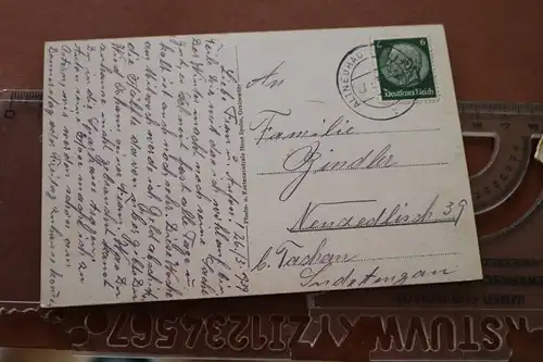alte Karte RAD Lager Altneuhaus  1939 