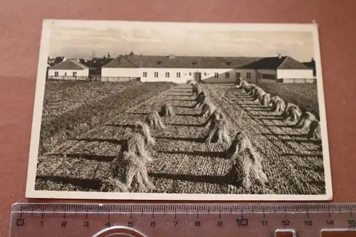 tolle alte Karte - Lehrbaustelle Franken  - Nürnberg - 30-40er Jahre