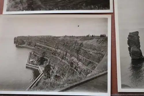 drei tolle alte Fotos Helgoland -1929