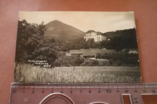 tolle alte Karte - Milešovka - Milleschauer   1920-30 ?