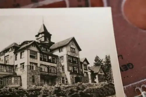 tolles altes Foto - Kleinbildserie - FDGB Erholungsheim Barenberg - 50-60er Jahr
