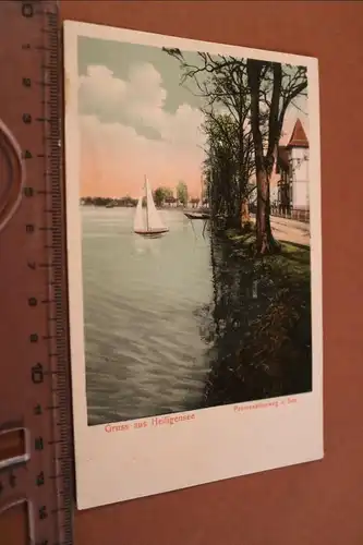 tolle alte Karte- Gruss aus Heiligensee - Berlin 1925