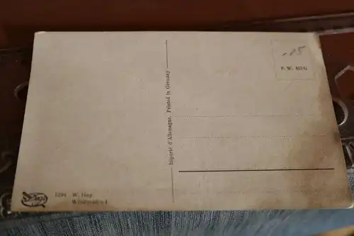 tolle alte Karte - Künstlerkarte ?  Windmühle - Ort ??? 1920-30 ???
