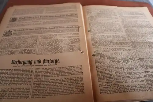 Bundeszeitschrift Deutscher Offizier-Bund Nummer 1 von 1927