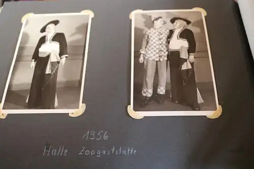 tolles altes Album 216 Fotos - 50er Jahre - teilweise Harzer Raum