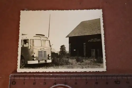 tolles altes Foto - Oldtimer Bus - Ikarus 30 ?? 50-60er Jahre