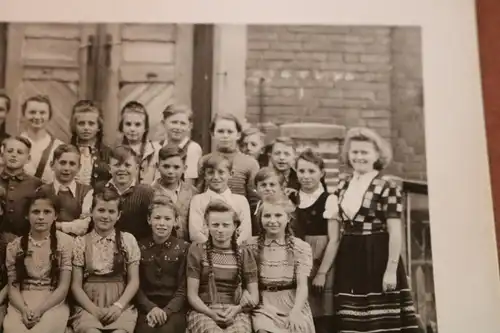 tolles altes Klassenfoto - Köppelsdorf  1949