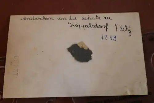 tolles altes Klassenfoto - Köppelsdorf  1949