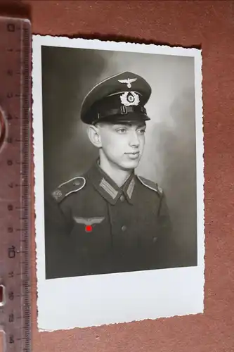tolles altes Portrait eines Soldaten 482 Inf. Regt. ??  Mistelbach