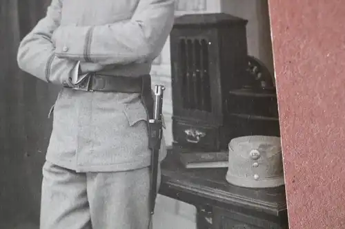 zwei tolle alte Portraits eines Soldaten KuK - Gebirgsjäger ? Edelweiss - EII ??