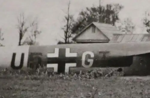 altes Foto - abgestürzte Dornier Do 17Z  Madrid - Kampfgeschwader 2