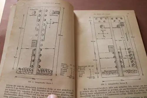 altes Buch - 2 Ar Gartenland  Ratschläge für Bewirtschaftung Stuttgart 1947