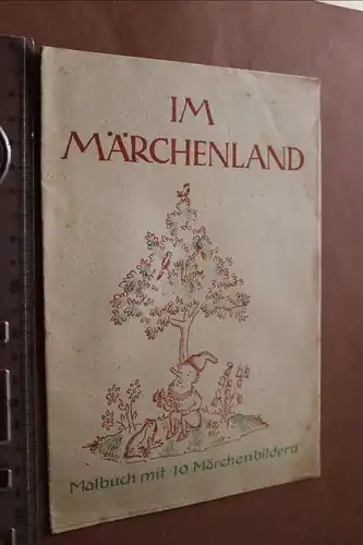 tolles altes Malbuch mit Märchenbildern - 1920-30 ??? noch in RM