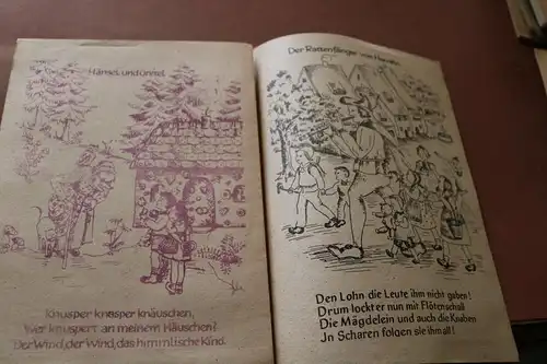 tolles altes Malbuch mit Märchenbildern - 1920-30 ??? noch in RM