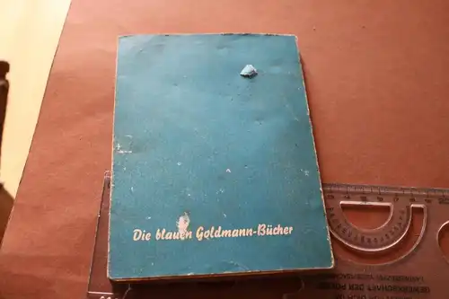 altes Buch - Fred der Detektiv - Die blauen Goldmannbücher - Alter ??