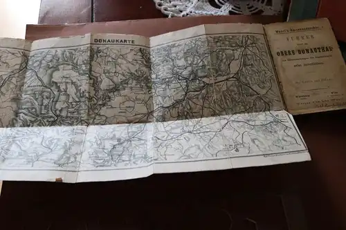 tolles altes Buch Woerl´s Reisehandbuch - Führer Obere Donauthal von 1888