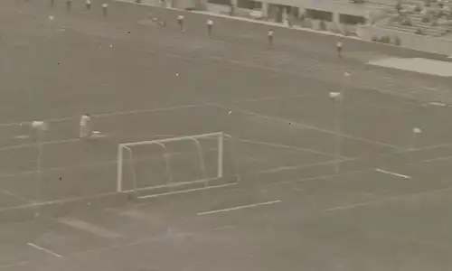 drei tolle alte Negative - Olympiastadion 1936 - Fußball und Parkplatz