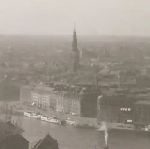 tolles altes Negativ Stadtansicht Hamburg ??? Innenalster  ? 20-30er Jahre