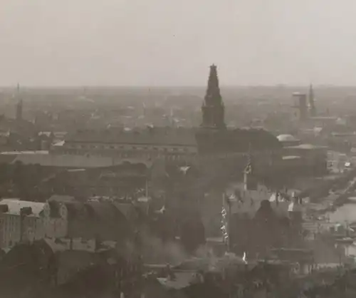 tolles altes Negativ Stadtansicht Hamburg ??? Innenalster  ? 20-30er Jahre 