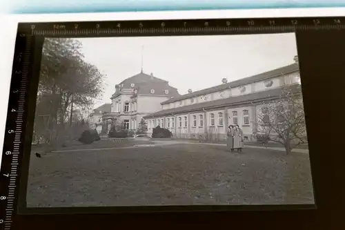 tolles altes Negativ Bad Rothenfelde Badehaus  - 20-30er Jahre