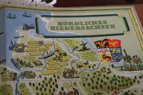 tolle Karte - Nördliches Niedersachsen 