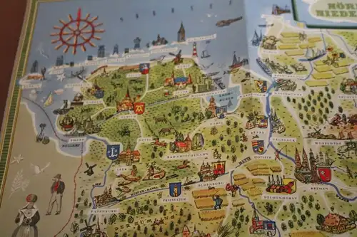 tolle Karte - Nördliches Niedersachsen 
