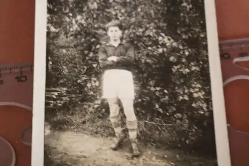 tolles altes Foto junger Mann Fussballspieler VfB 06 -  20-30er  Jahre