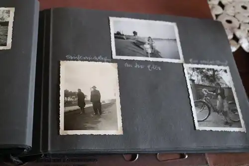 tolles altes Album 73 Fotos - Familie , Mädchen, Soldaten - 30er Jahre 